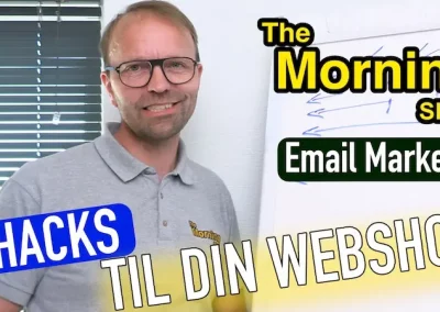 Email marketing  – 8 hacks der øger din omsætning i din webshop